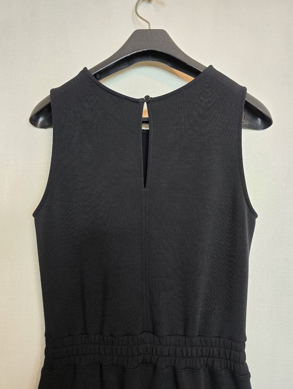 SPANX AirEssentials® French Rib Sleeveless Jumpsuit Very Black M - Picture 8 of 16